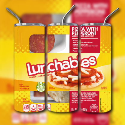 Pizza Lunchable Tumbler