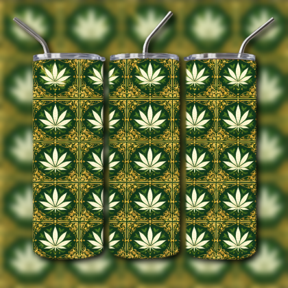 Pot Leaf Tumbler