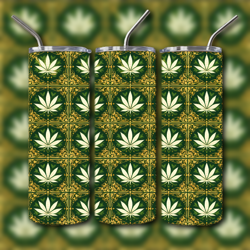 Pot Leaf Tumbler