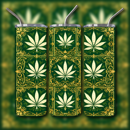 Pot Leaf Tumbler