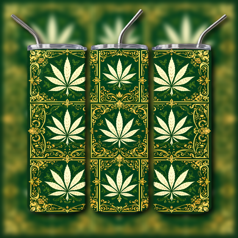 Pot Leaf Tumbler