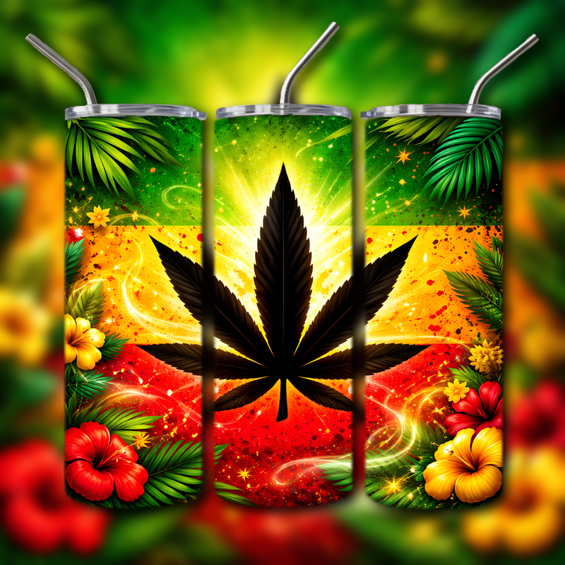 Pot Leaf Tumbler