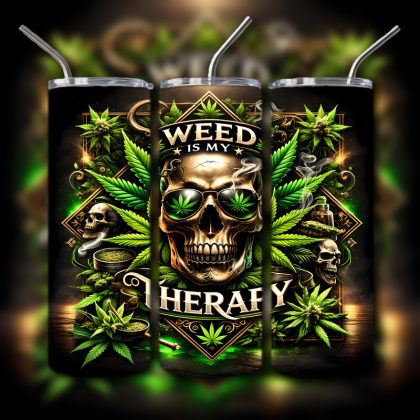 Pot Leaf Tumbler