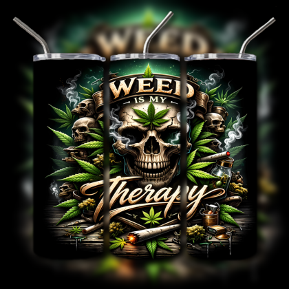 Pot Leaf Tumbler