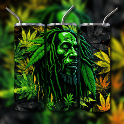 Pot Leaf and Weed Tumbler