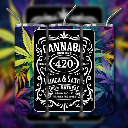 Pot Leaf and Weed Tumbler