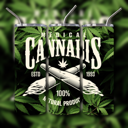 Pot Leaf and Weed Tumbler