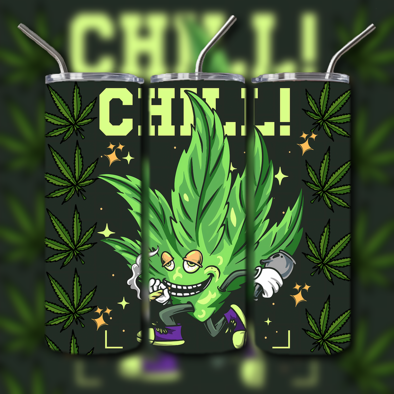 Pot Leaf and Weed Tumbler