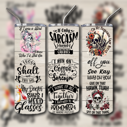 Sarcasm Tumbler