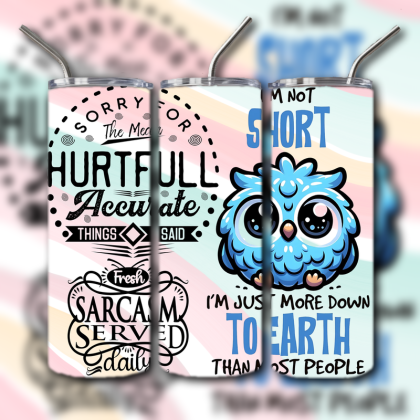 Sarcasm Tumbler
