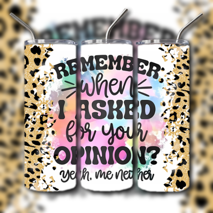 Sarcasm Tumbler