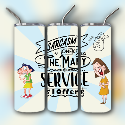 Sarcasm Tumbler