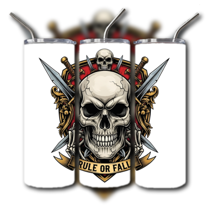 Fighting Skull Tumbler