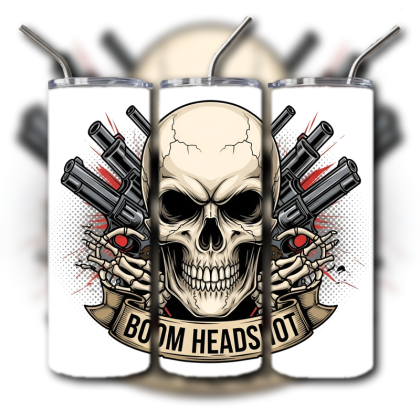 Fighting Skull Tumbler