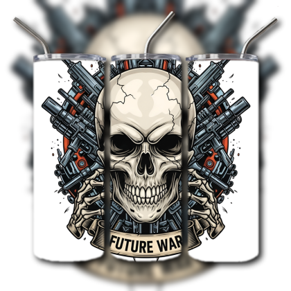 Fighting Skull Tumbler