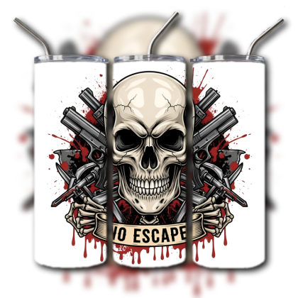 Fighting Skull Tumbler