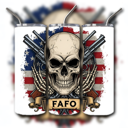 Fighting Skull Tumbler