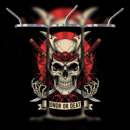 Fighting Skull Tumbler