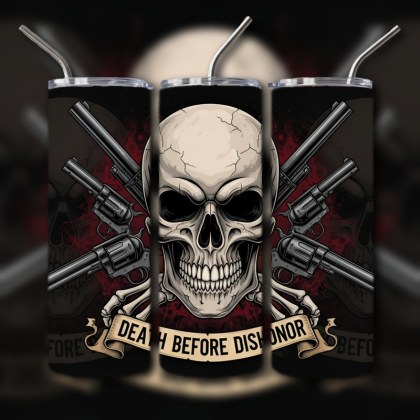 Fighting Skull Tumbler