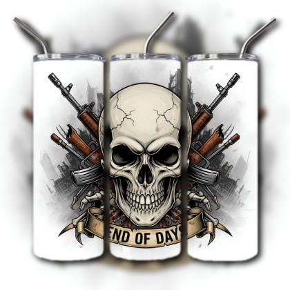 Fighting Skull Tumbler
