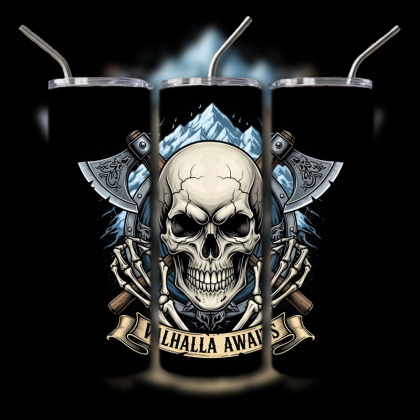 Fighting Skull Tumbler