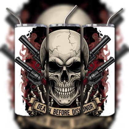 Fighting Skull Tumbler