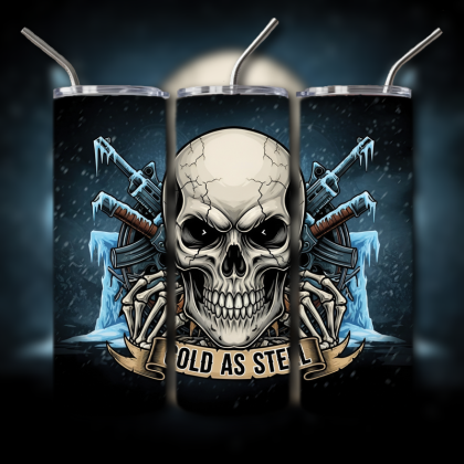 Fighting Skull Tumbler