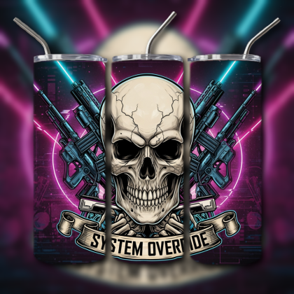 Fighting Skull Tumbler