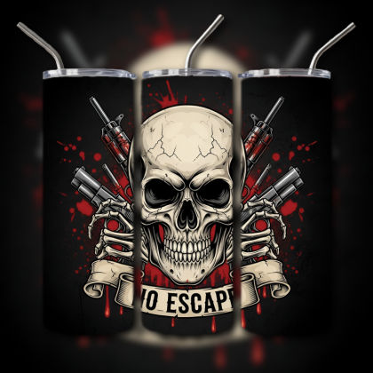 Fighting Skull Tumbler