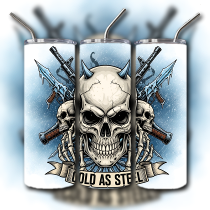 Fighting Skull Tumbler