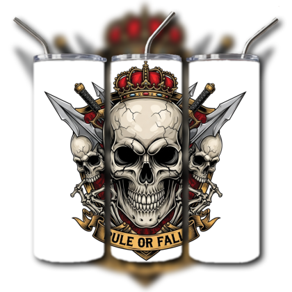Fighting Skull Tumbler