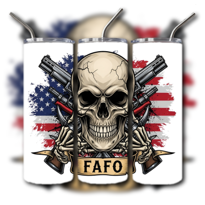 Fighting Skull Tumbler