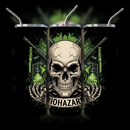 Fighting Skull Tumbler