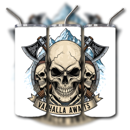 Fighting Skull Tumbler
