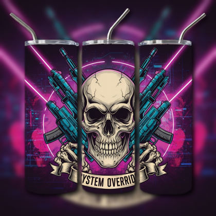 Fighting Skull Tumbler