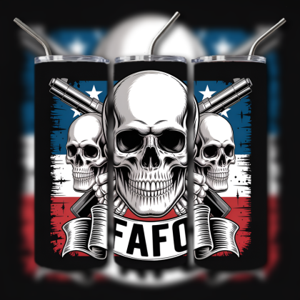 Fighting Skull Tumbler