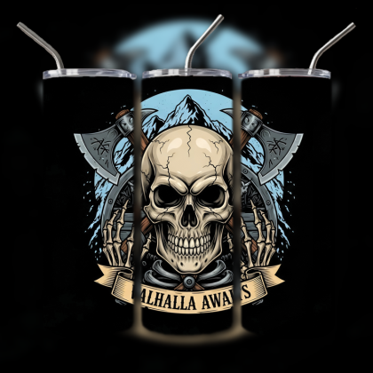 Fighting Skull Tumbler