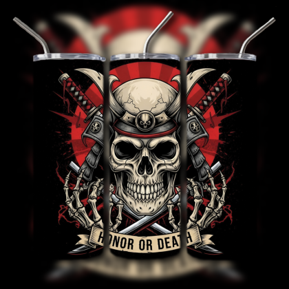 Fighting Skull Tumbler