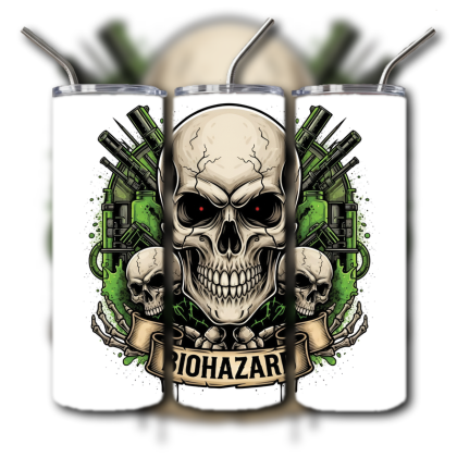 Fighting Skull Tumbler