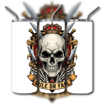 Fighting Skull Tumbler