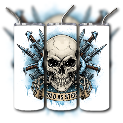 Fighting Skull Tumbler