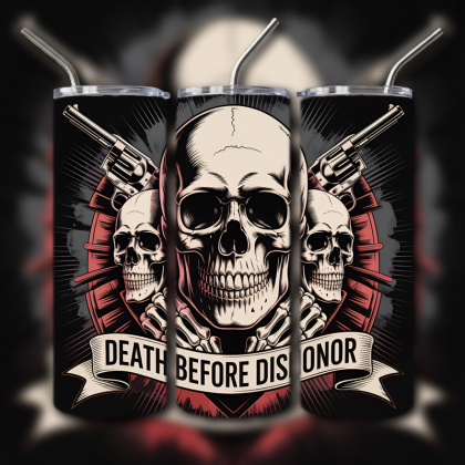 Fighting Skull Tumbler