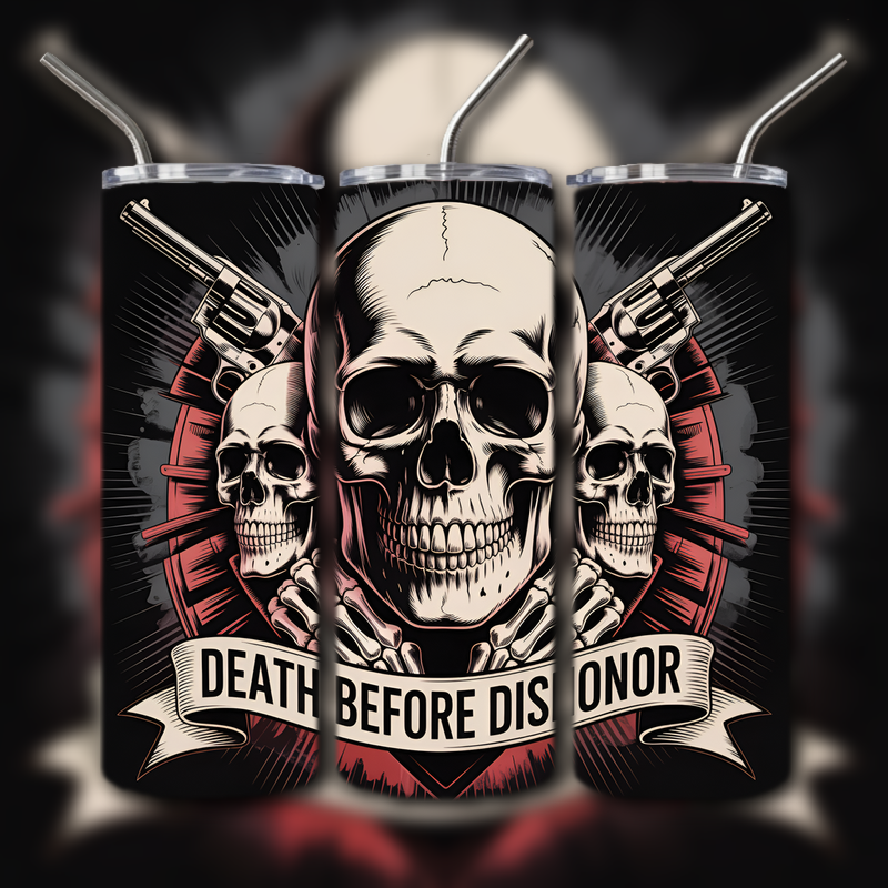 Fighting Skull Tumbler