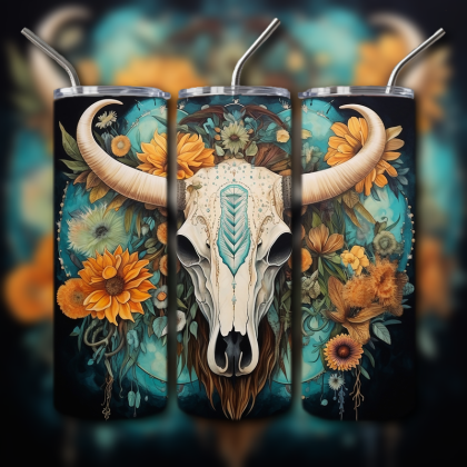 Western Themed Tumbler