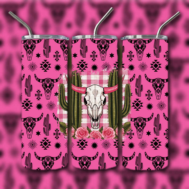 Western Themed Tumbler