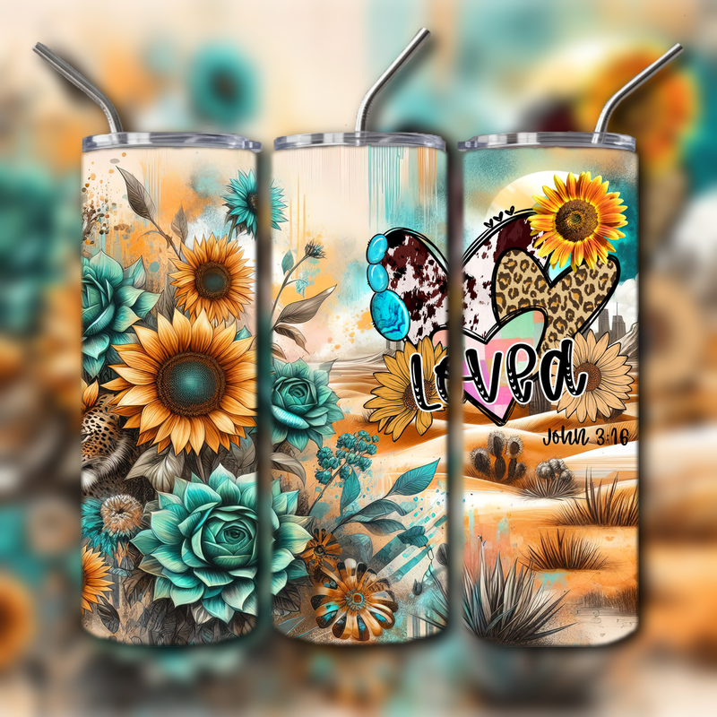 Western Themed Tumbler