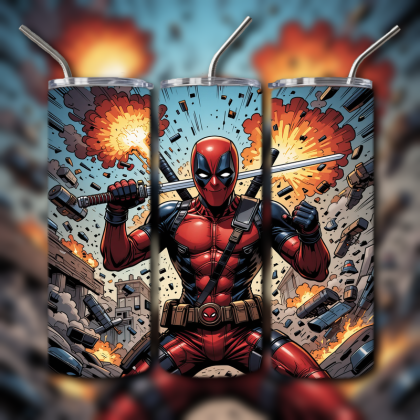 Superhero Tumbler