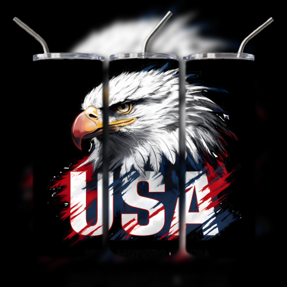 God and Country Patriotic Tumbler