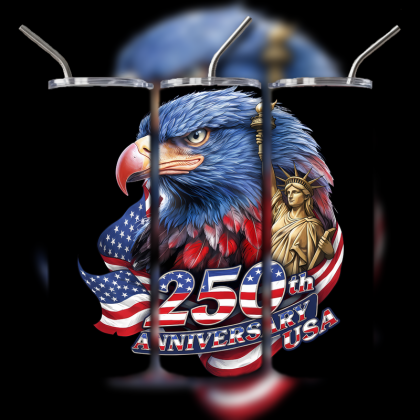 God and Country Patriotic Tumbler