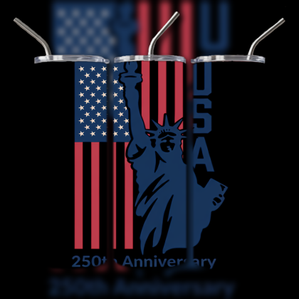 God and Country Patriotic Tumbler